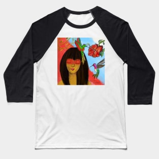 Taino Woman Baseball T-Shirt